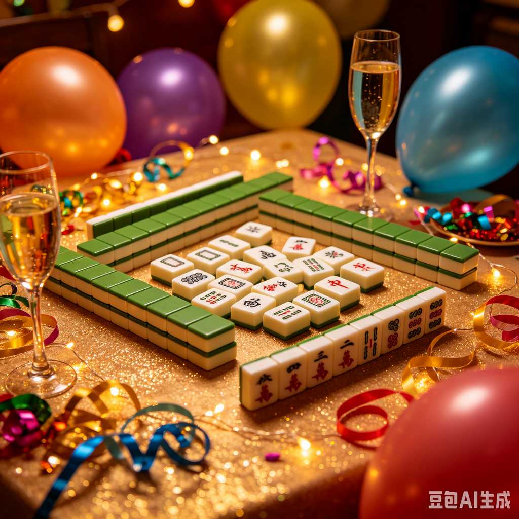 hand painted mahjong tiles