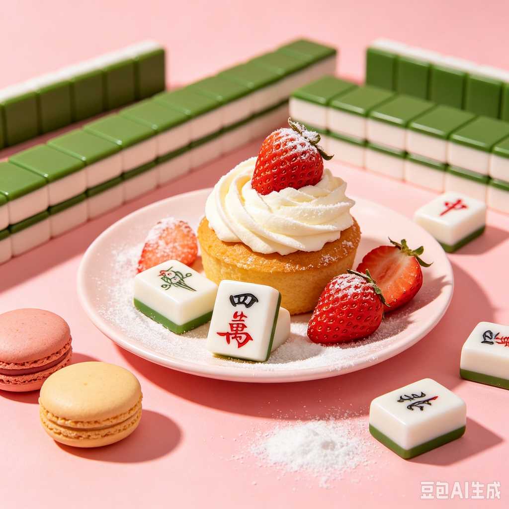 classic oriental board game mahjong