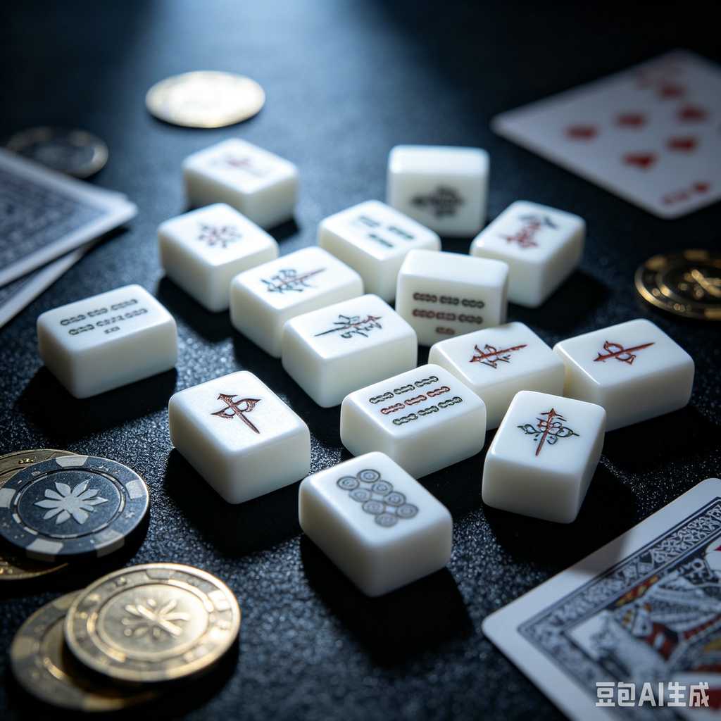 oil painting mahjong set