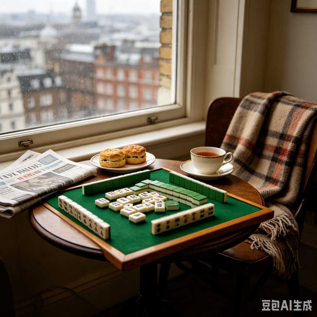 premium resin mahjong game set